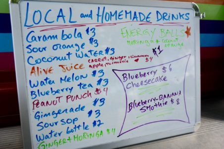 Vegan and vegetarian food on St. Croix - Ana's Living Food Truck