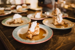 3rd Course - Baked Cruzan Rum French Toast. Can't be a Cruzan Foodie event without Cruzan Rum