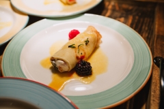 Welcome Appetizer - Light Fruit Crepe