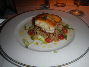 Corvina & Risotto Entree