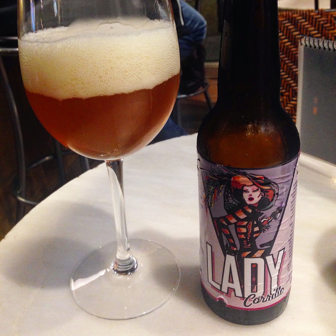 Craft Beer in Spain Lady Corrillo of Salamanca Cruzan Foodie